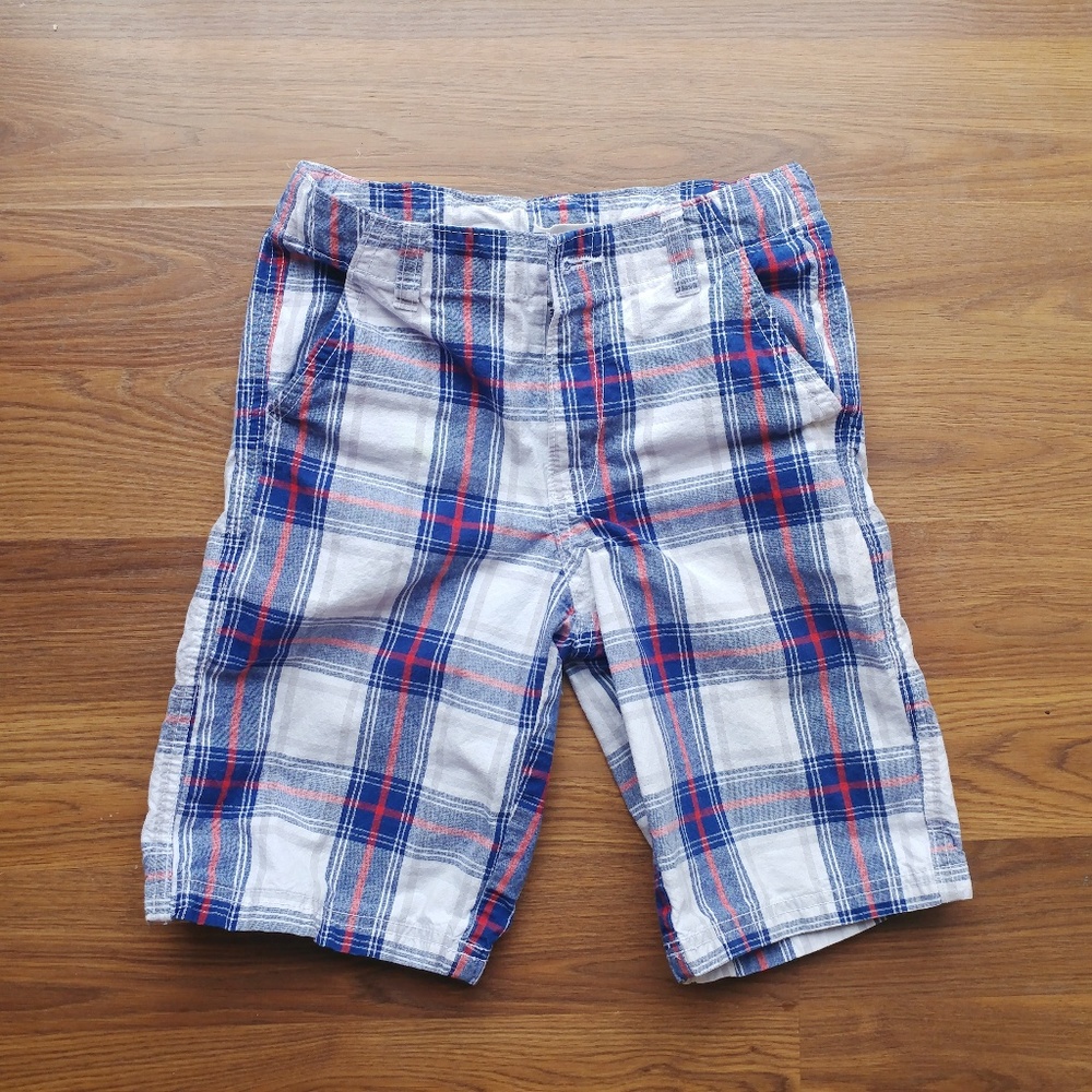 Crazy 8 Plaid Board Shorts